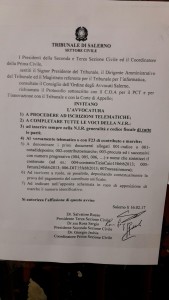 avviso tribunale